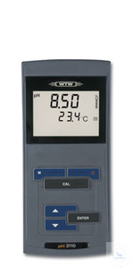 pH 3110 Easy-to-operate, robust pH/mV-meter with large LCD-Display, for portable routine...