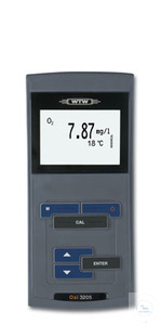 Oxi 3205 Easy-to-operate, robust DO meter with backlit LCD graphic display,...