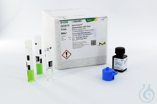NH4/NH3 14544, Ammonium / Ammonia Reaction Cuve...