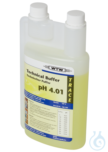 TEP 4, Technische Pufferlösung, 1 Flasche mit 1 l : pH 4,01