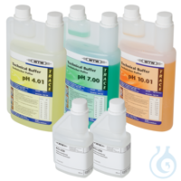 SORT/TEP/G/TRACE, Kalibrier- und Wartungssortiment mit Technischer Pufferlösung  Kalibrier- und...