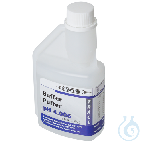 PL 4, Standard (DIN/NIST) Pufferloesung, 1 Flas...