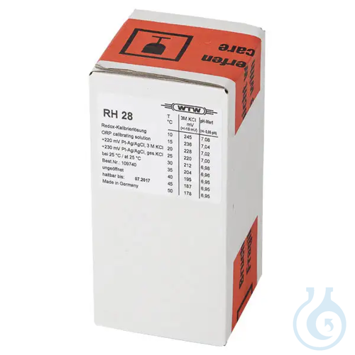 RH 28, Redox-Pufferloesung pH 7, UH = 427 mV (C...