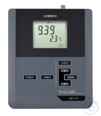 inoLab® pH 7110 BNC, Einfaches, leicht bedienbares pH/mV Labormessgerät (BNC)...