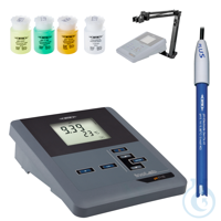inoLab® pH 7310 SET 2, Komfortables, menügesteuertes pH/mV Labormessgerät...