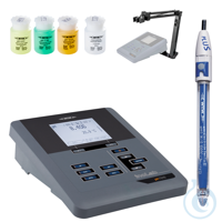inoLab® pH 7310 SET 4, Komfortables, menügesteuertes pH/mV Labormessgerät...