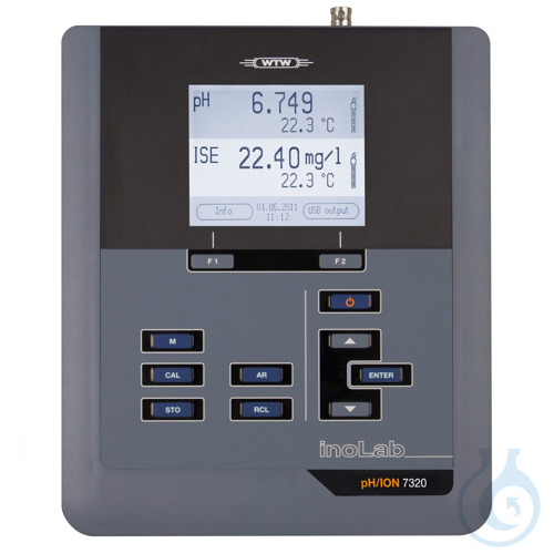 inoLab&reg; pH/ION 7320 BNC, Praezises und komf...