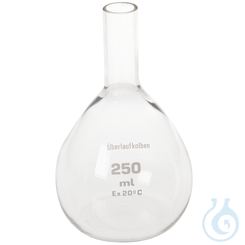 MK 250/600, Ueberlaufmesskolben, Volumen: 250 ml