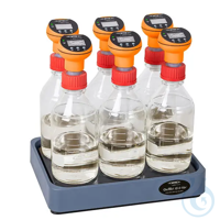 OxiTop®-IDS A6, Respirometric measuring system for aerobic operation, 6 measurin