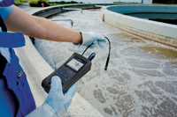Oxi 3310, Professional, field proven DO meter with backlit graphic display...