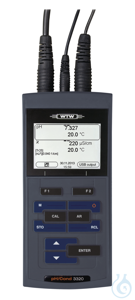 pH/Cond 3320 SET 2, Professional pH/conductivity meter with 2 inputs (DIN, 8...