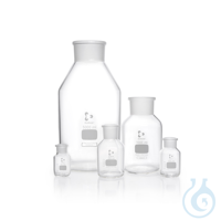 DURAN® stopfles met brede hals, met NS 85/55, helder, zonder stop, 10000 ml