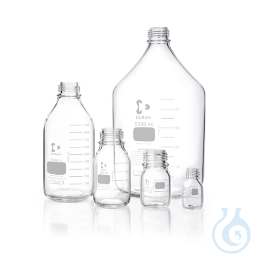 DURAN&reg; Original Laborflasche, klar, mit DIN...