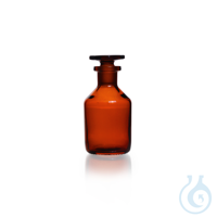 Reagent Bottle, narrow neck, soda-lime, amber, USP , USP , EP (3.2.1) Reagent Bottle, narrow...