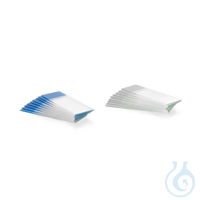 Gecoate objectglaasjes zelfklevend ++, met hoog kwalitatieve coating, geslepen 90°, 26 x 76 x 1,0 mm