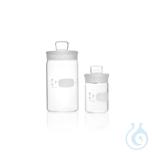 DURAN&reg; Waegeglas, mit eingeschliffenem Deckel