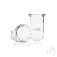 Réacteur à rodage plan DURAN®, avec bride à rainure, pour emploi sous vide, DN 150, 4000 ml