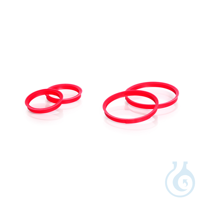 Bague de deversement en ETFE, GL 32, rouge