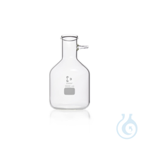 DURAN® Filtering Flask, with glass hose connection, bottle shape, 3000 mL One of the most...