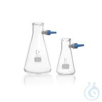 DURAN® vacuümfles met KECK montage set, erlenmeyer-vorm, 250 ml