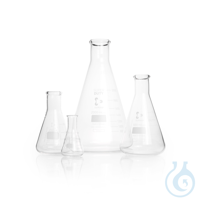 DURAN® SUPER DUTY Erlenmeyer Flask narrow neck, with reinforced rim