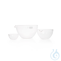 DURAN® Evaporating Dish, with spout DURAN® Evaporating Dish, 15 mL Transferring substances and...