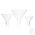 DURAN® Pulvertrichter, mit kurzem, weitem Stiel DURAN® Pulvertrichter, Ø 70 mm Umfüllen von...