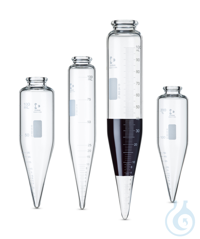 DURAN® Ölzentrifugenröhrchen, konisch, Kurz- und Langkegel