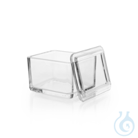 Glass Box, from soda-lime glass, for staining tray 21 317 00 03 Glass Box, from soda-lime glass,...