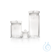 DURAN® Specimen Jar, with ground, knobbed lid DURAN® Specimen Jar, with knobbed lid, Ø 65 x 103...