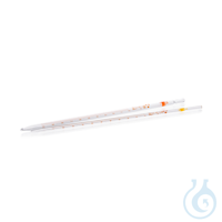 Pipette graduée pour écoulement partiel classe B, verre AR, 0.1 ml