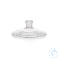 DURAN® exsiccator-deksel met slijpstuk huls NS 24/29 voor normale NS-kranen, DN 300