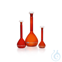 12Benzer ürünler DURAN® Volumetric Flask, Class A, amber, individual certificate, CoC, white...