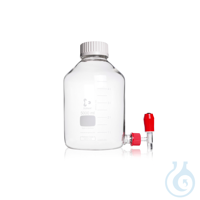 DURAN&reg; Stutzenflasche, mit GLS 80&reg; Gewinde und GL 32 Bodentubus-Seitenarm DURAN&reg;...
