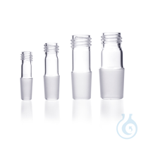 DURAN® Tube with Screw Thread, with DIN thread, and standard ground cone DURAN® Tube with Screw...