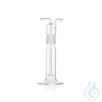 DURAN® Gas Washing Bottle, head with filter disc, with standard ground joint DURAN® Gas Washing...