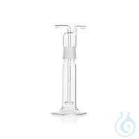 DURAN® gaswasfles opzet met filterplaat met genormaliseerd slijpstuk, 100 ml