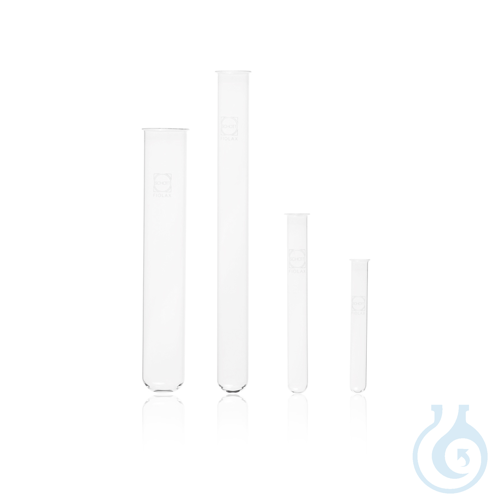 Fiolax&reg; Borosilikatglas Reagenzglas, mit Bo...