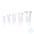 DURAN® Tapones de vidrio hueco, hexagonal, con fondo plano, DG esmerilado, NS 24/29