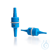 KECK Rápido, - presión -, acoplamiento KK, completo con tubos de goma, Oliva 2 x 4.5 mm