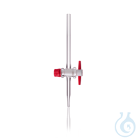 DURAN® Bürettenhahn, gerade, mit PTFE-Küken, komplett DURAN® Bürettenhahn, gerade, mit...