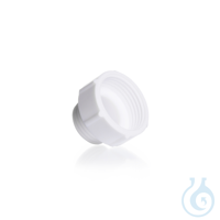 Adapteur pour filetage DURAN, PTFE, GL 45 / GL 56 blanc