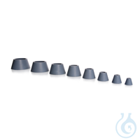 Rubber Conical Gasket Guko Set, 8 pieces, made from EPDM, for filtering flasks Rubber Conical...