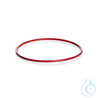 O-Ring, Rot, FEP-ummantelt, nicht für Exsikkatoren geeignet O-Ring rot, DN 60 Exsikkatoren mit...