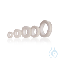 Silicone Sealing Ring, VMQ, with bonded PTFE face