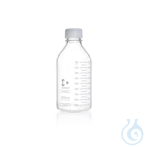 DURAN&reg; Premium GL 45 Flasche, klar, mit Pre...
