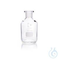 DURAN® Reagent Bottle, narrow neck, clear, neck with standard ground joint...