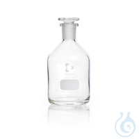 DURAN® Reagent Bottle, narrow neck, clear, neck with standard ground joint