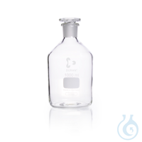 DURAN® Reagent Bottle, narrow neck, clear, neck with standard ground joint DURAN® Reagent Bottle,...