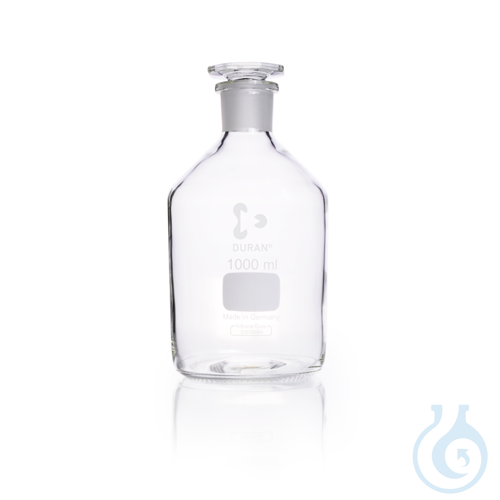 DURAN&reg; Standflasche, Enghals, klar, Hals mi...